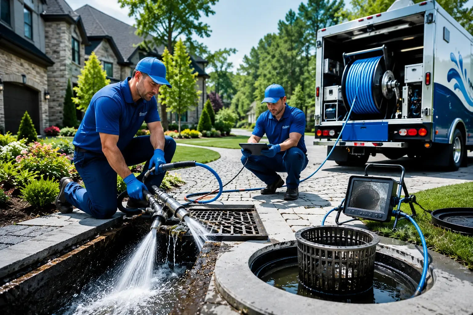 Local outdoor drain cleaning professionals in Marysville, OH
